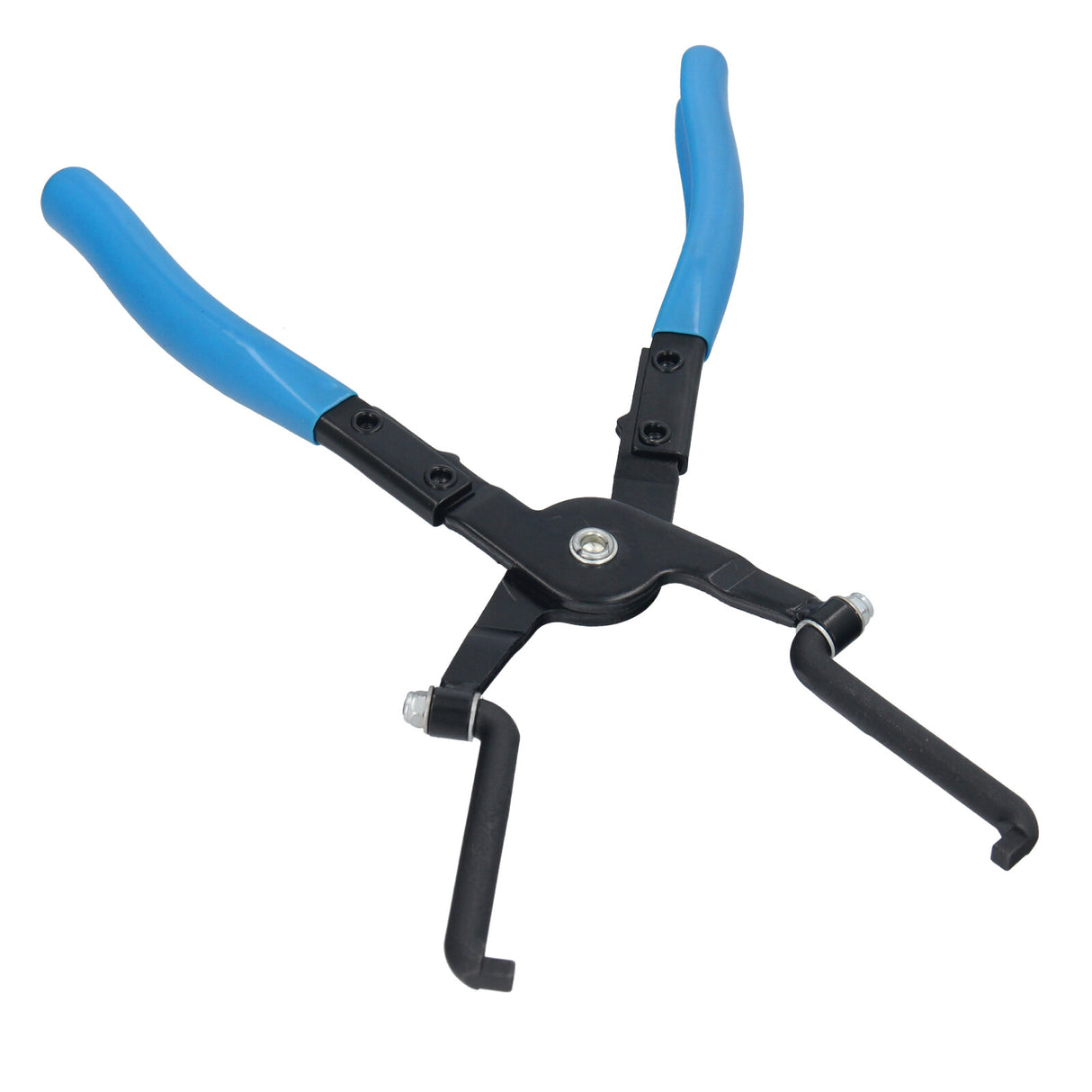 Kraftstoffleitungszange mit Schwenkbacken für VAG Fiat Mercedes-Benz Opel 270 mm