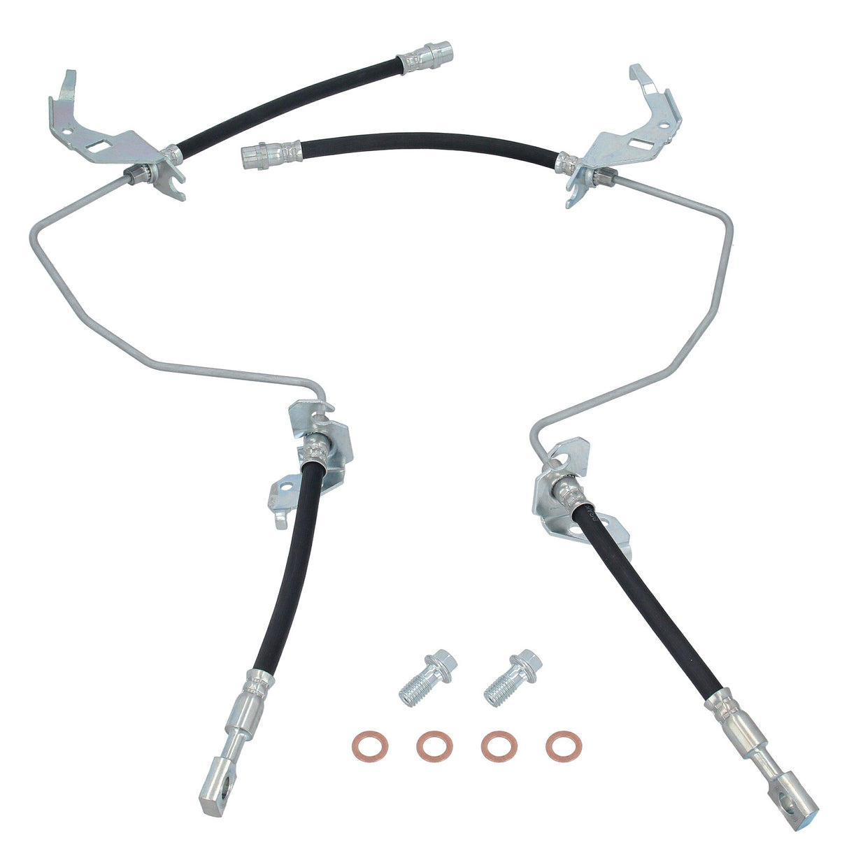 GEPCO 2x Bremsleitung Hinten Rechts Links für Opel Astra G H Combo Meriva A B Zafira