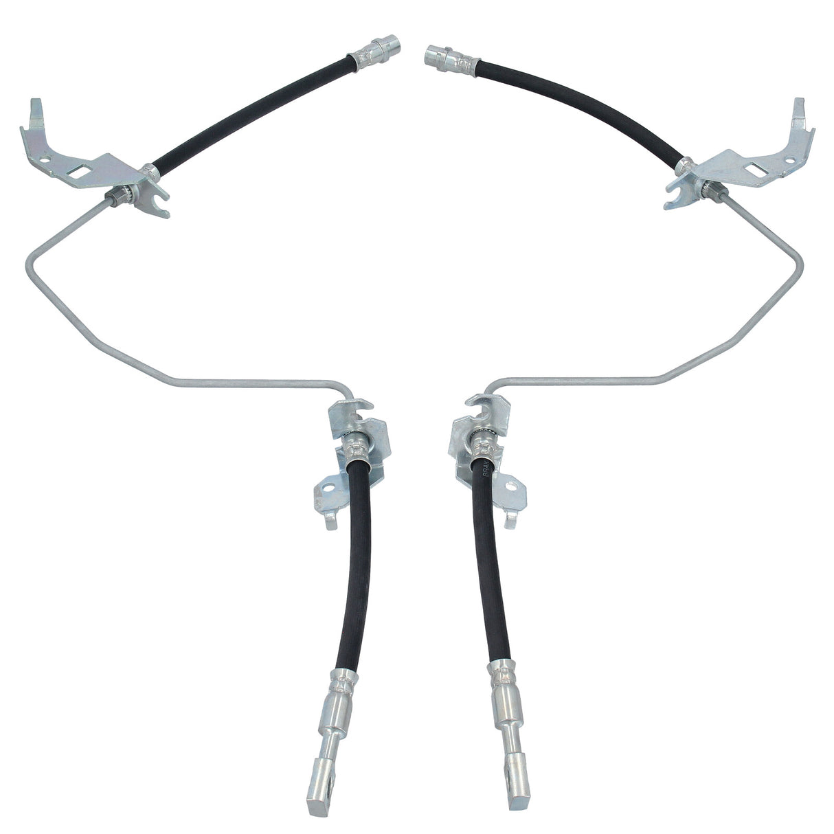 GEPCO 2x Bremsleitung Hinten Rechts Links für Opel Astra G H Combo Meriva A B Zafira