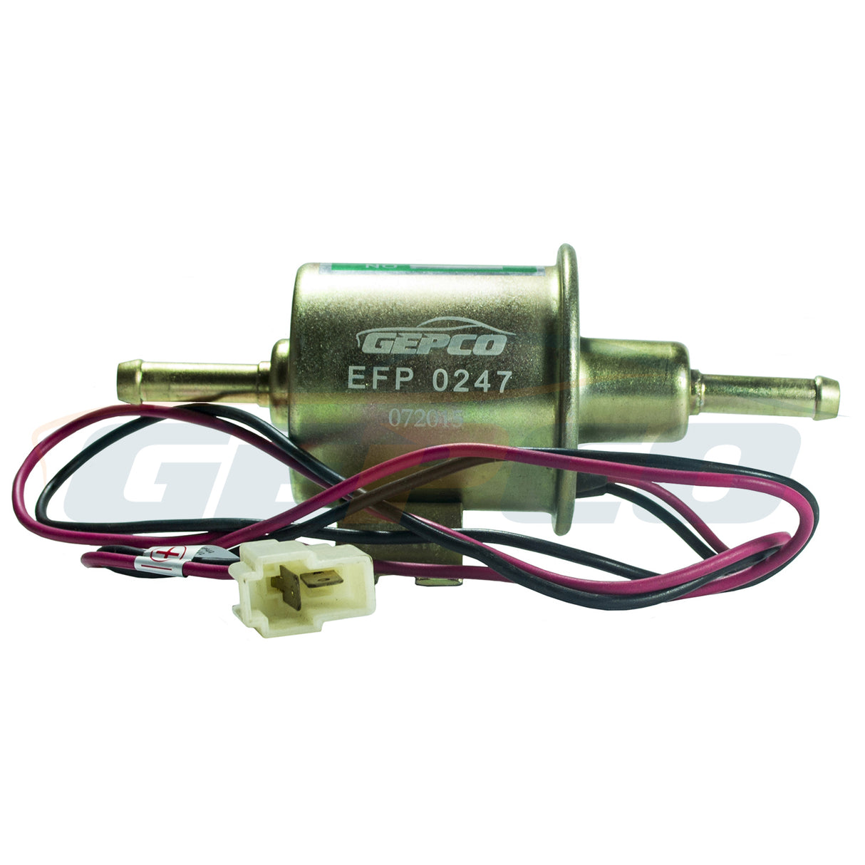 Universale Kraftstoffpumpe Membranpumpe mit Filter D=8mm Kabellänge 650 mm