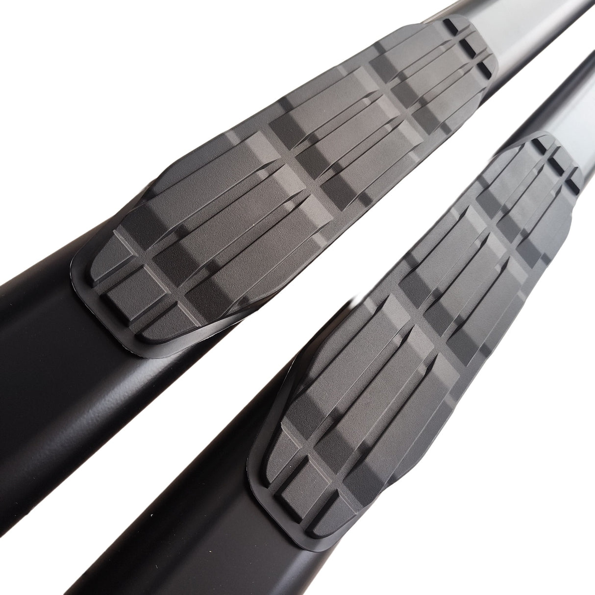 Trittbretter für Dodge Ram 1500 Pickup Quad Cab 2009-2017 2-tlg. Set 6" Schwarz