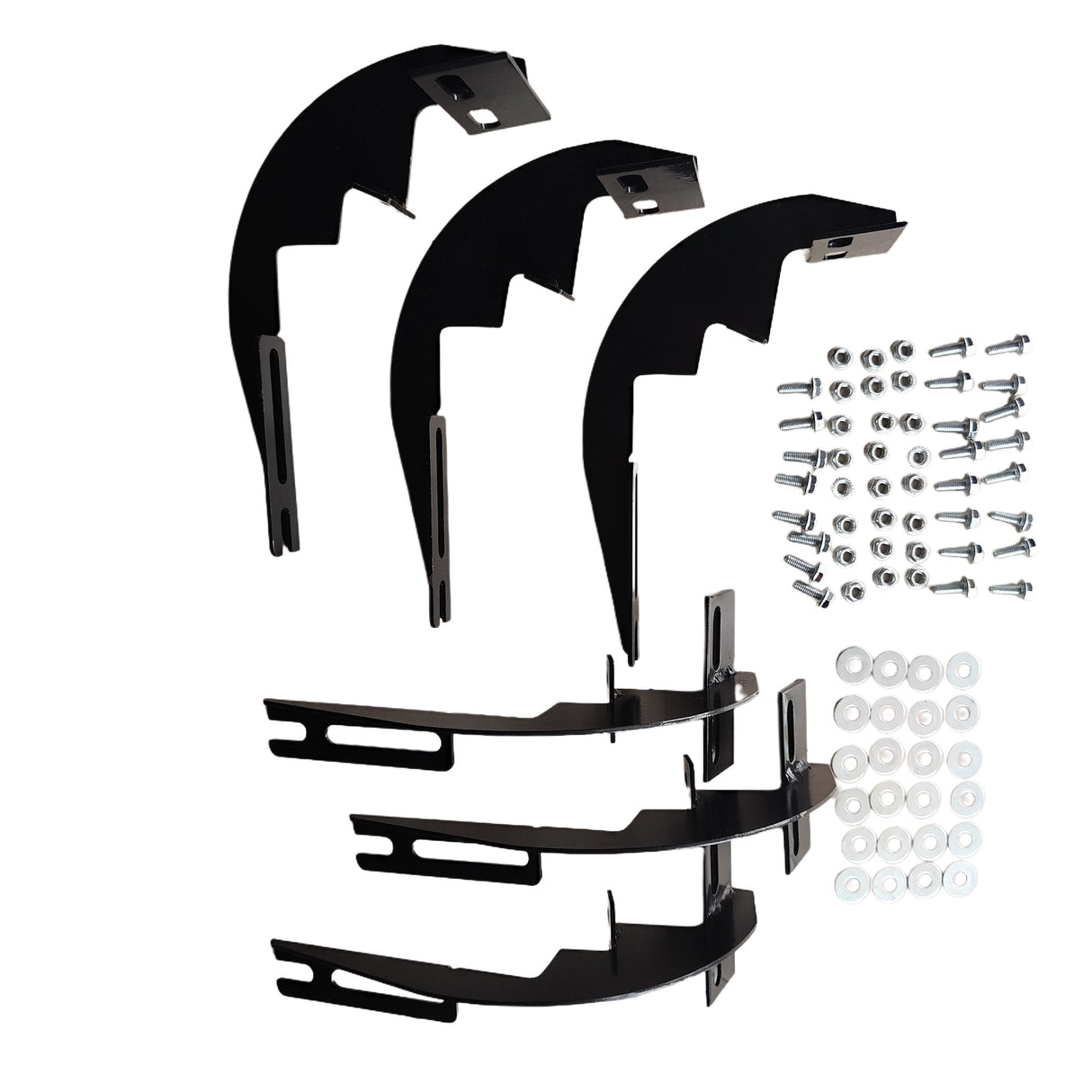 Trittbretter für Dodge Ram 1500 Pickup Quad Cab 2009-2017 2-tlg. Set 6" Schwarz