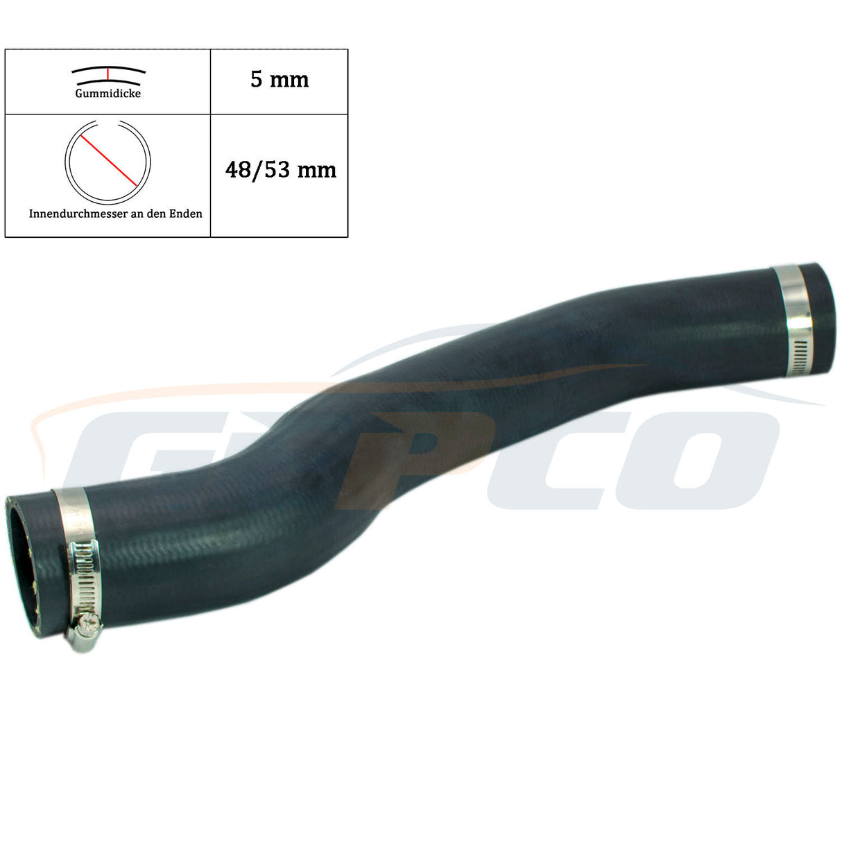 ROHR TURBO SCHLAUCH LADELUFTSCHLAUCH FORD FOCUS II MK2 C-MAX 1.6 TDCI 6M516K863GC