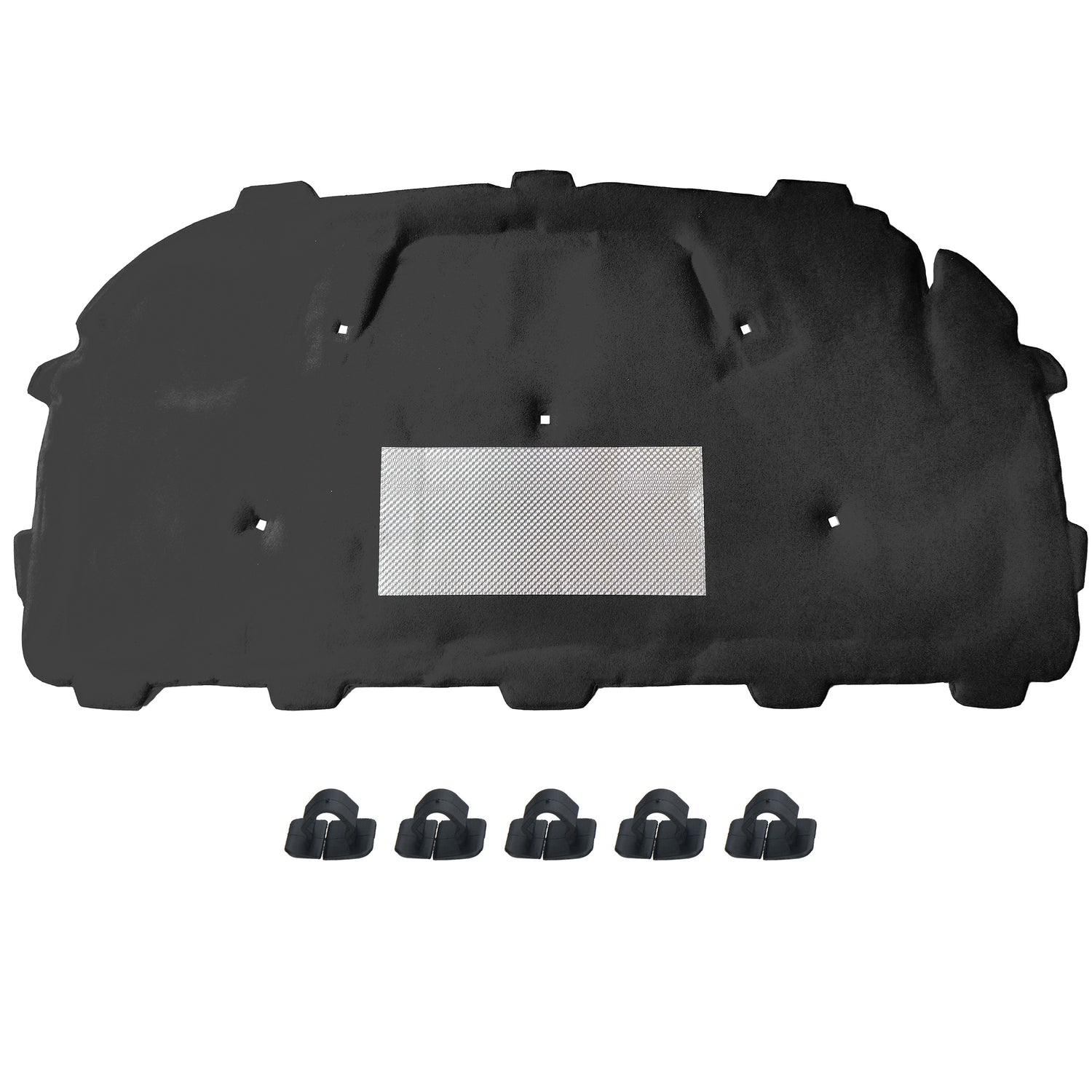 GEPCO Motorhaubendämmung Dämmmatte mit Clips für AUDI A4 B8 A5 8T 8T0863825H
