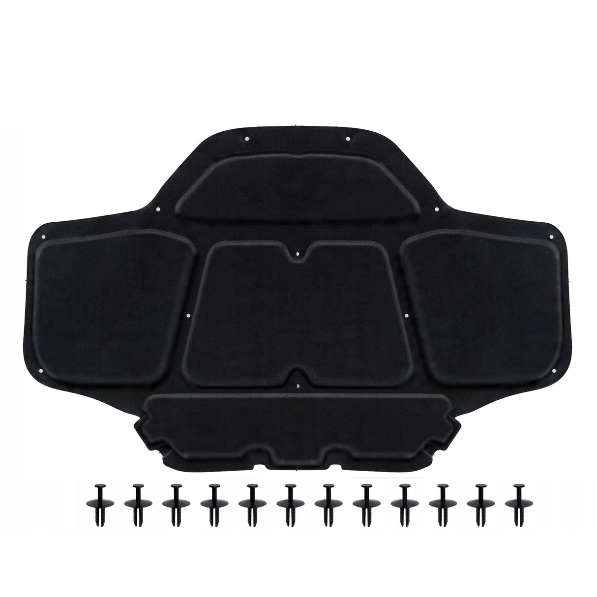 GEPCO Motorhaubendämmung Dämmmatte + Clips für BMW X3 G01 F97 2017- X4 G02 2018-