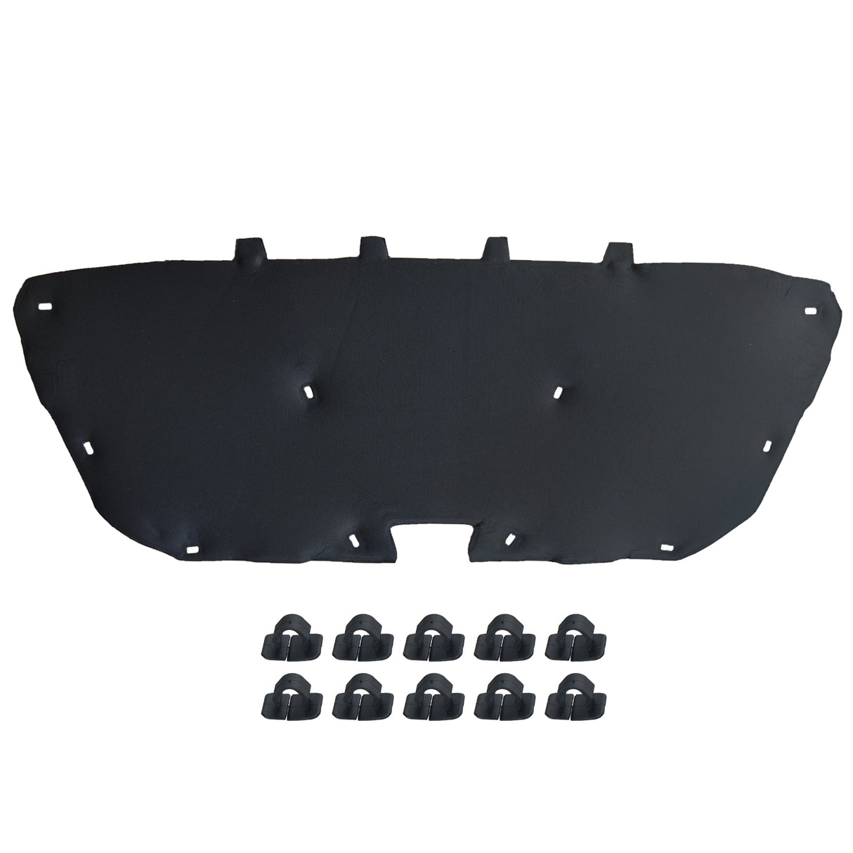 GEPCO Motorhaubendämmung Dämmmatte für FORD FOCUS MK3 III 2010-2018 mit Clips