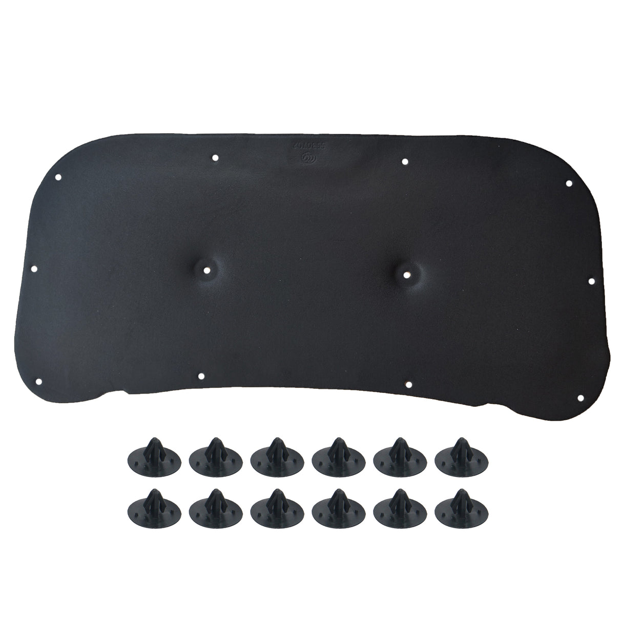 GEPCO Motorhaubendämmung Dämmmatte für JEEP COMPASS II MP ab 2017 mit Clips