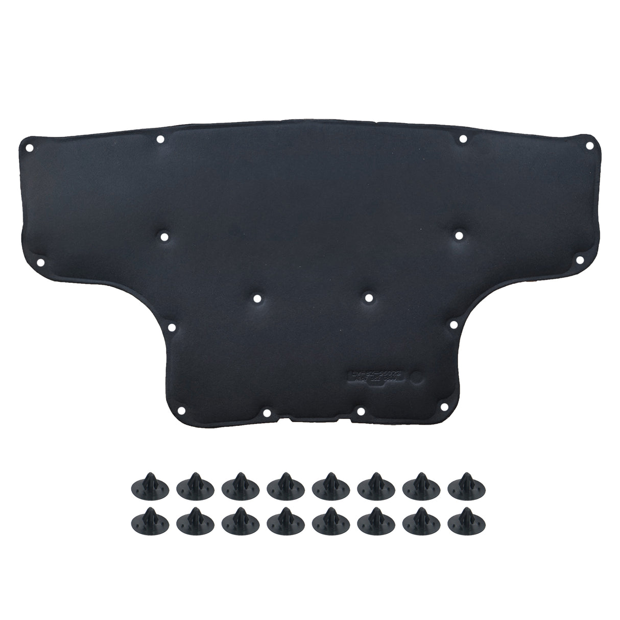 GEPCO Motorhaubendämmung Dämmmatte für MERCEDES GLE W167 ab 2019 mit Clips