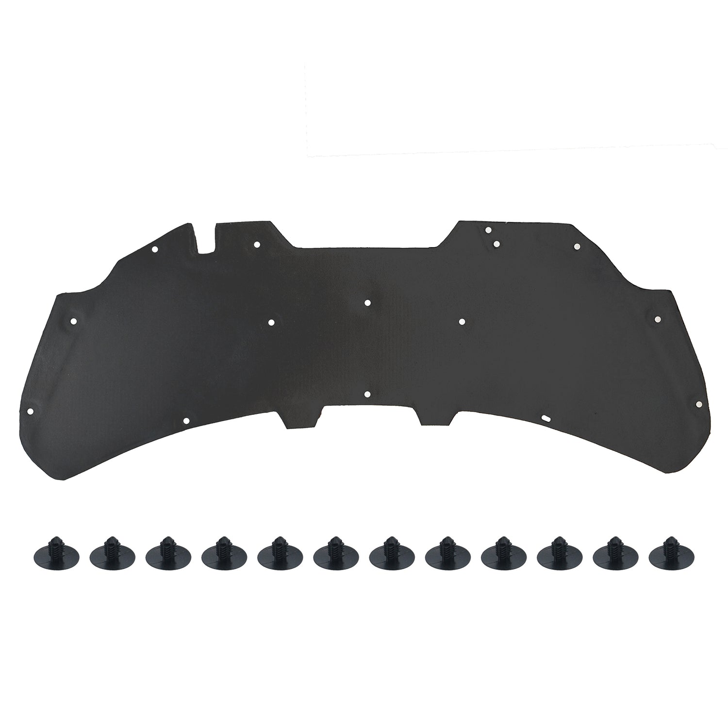 GEPCO Motorhaubendämmung Dämmmatte für NISSAN QASHQAI II J11 2013-2021 mit Clips