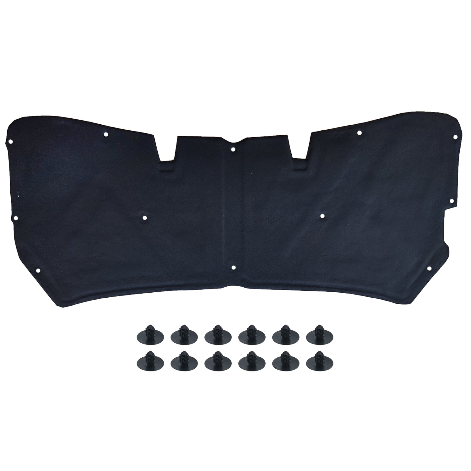 GEPCO Motorhaubendämmung Dämmmatte für NISSAN QASHQAI I J10 2007-2010 mit Clips