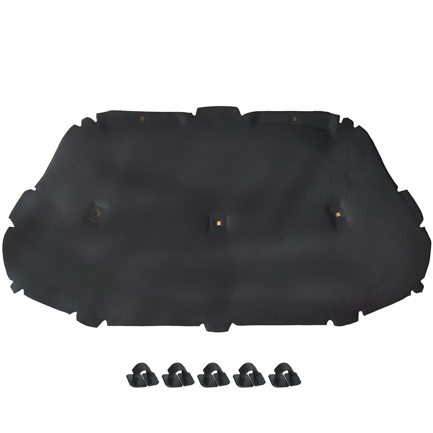 GEPCO Motorhaubendämmung Dämmmatte + Clips für SEAT LEON MK3 III 5F 2012-2020 SC