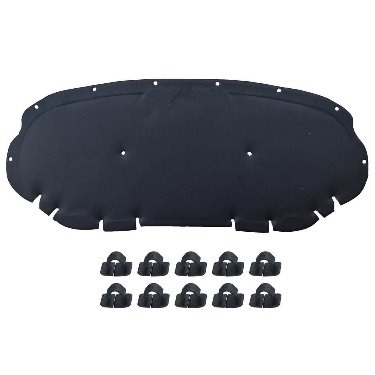 GEPCO Motorhaubendämmung Dämmmatte für SKODA FABIA III NJ mit Clips ab 2014