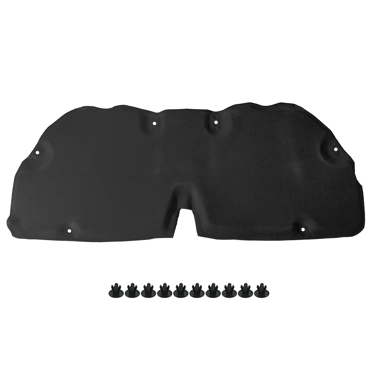 GEPCO Motorhaubendämmung Dämmmatte für TOYOTA COROLLA XI E16 2013-2019 mit Clips