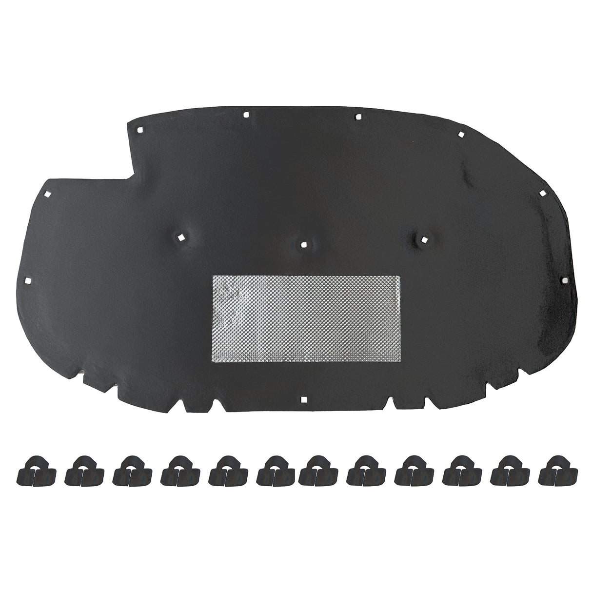 GEPCO Motorhaubendämmung Dämmmatte für VW GOLF 7 VII 5G mit Clips 5G0863831