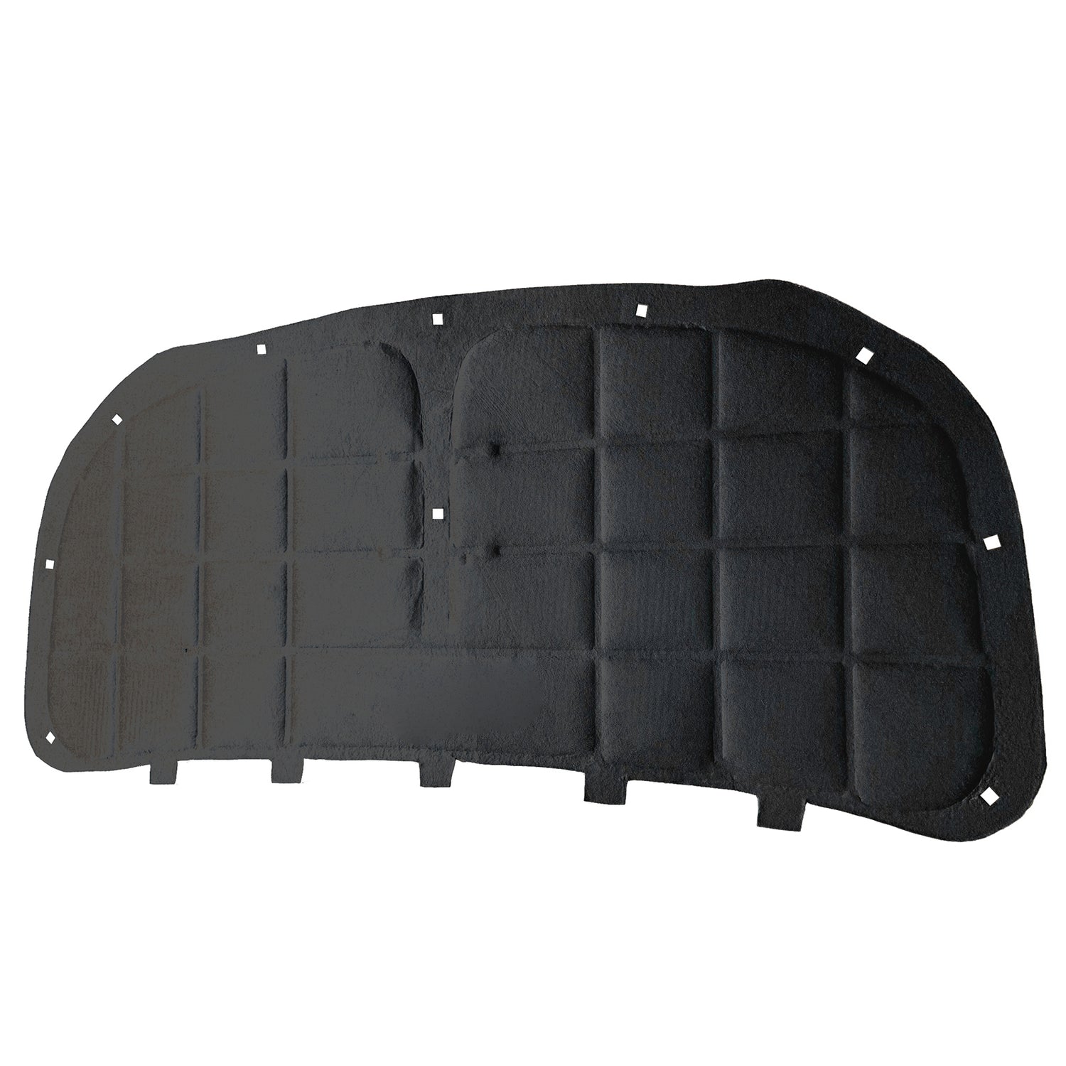 GEPCO Motorhaubendämmung Dämmmatte mit Clips für VW Touran 1T3 Caddy 2K 2C 10-15