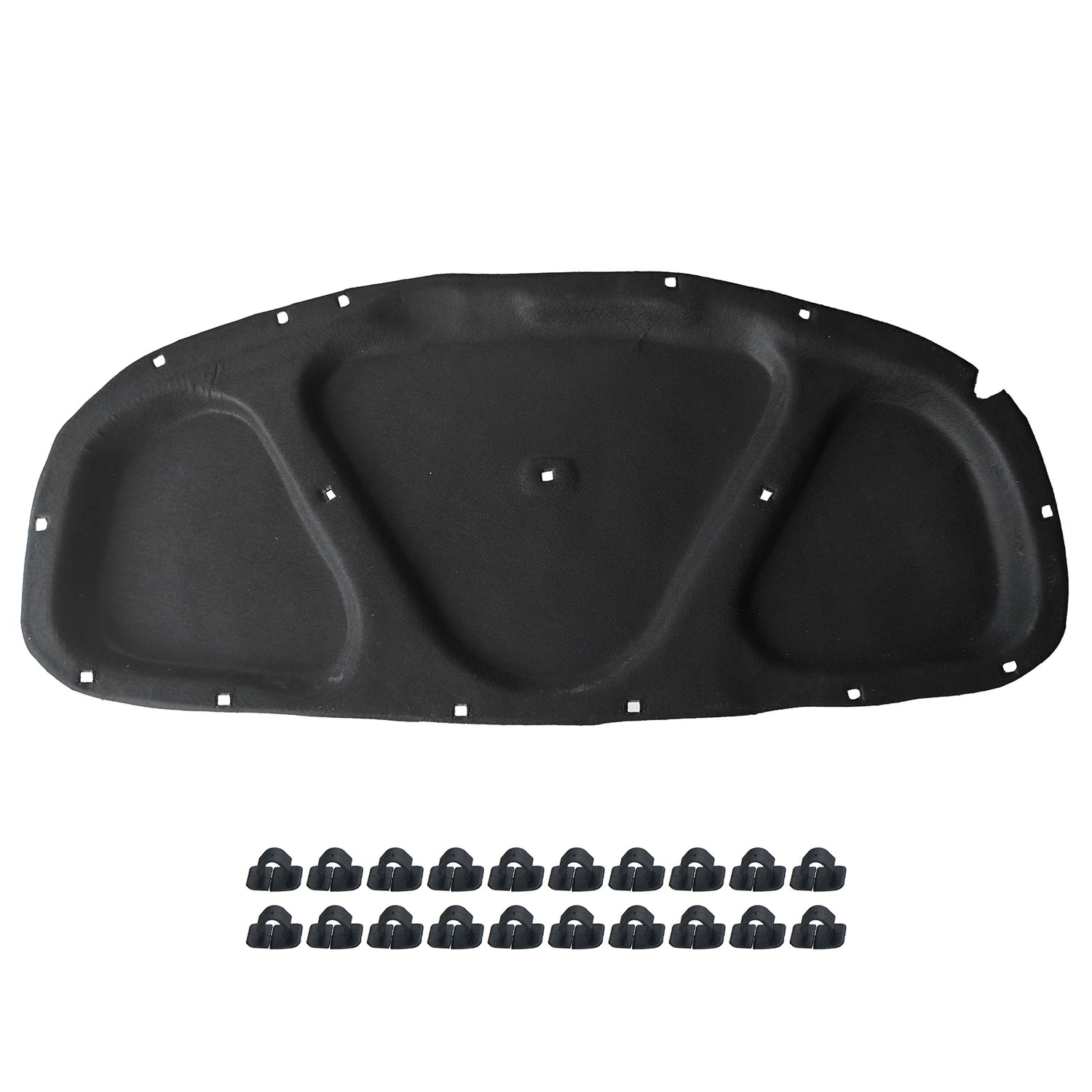 GEPCO Motorhaubendämmung Dämmmatte für VW Passat B5 FL 3B 2005-2005 mit Clips