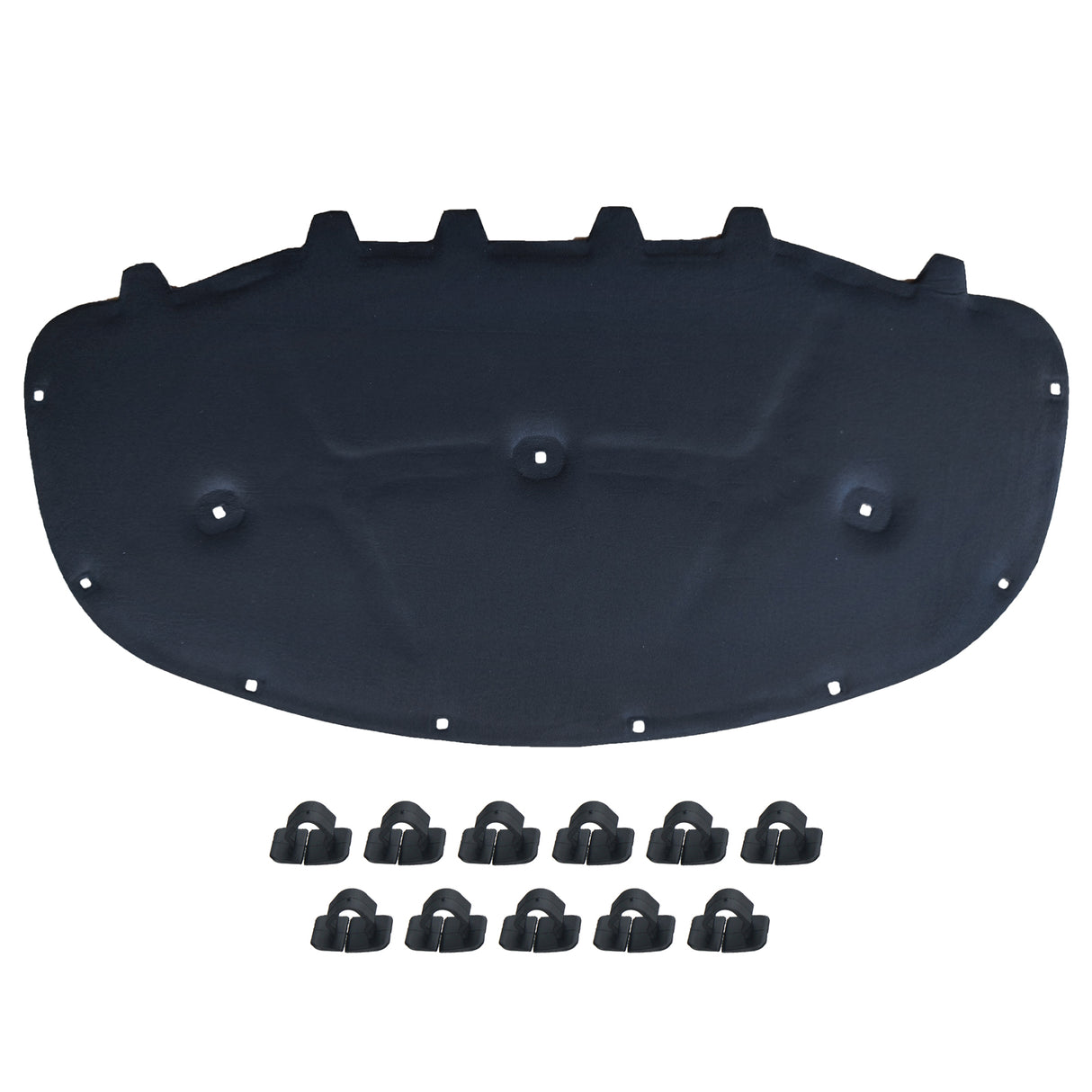 GEPCO Motorhaubendämmung Dämmmatte mit Clips für VW Arteon 2017+ 3G8863831A