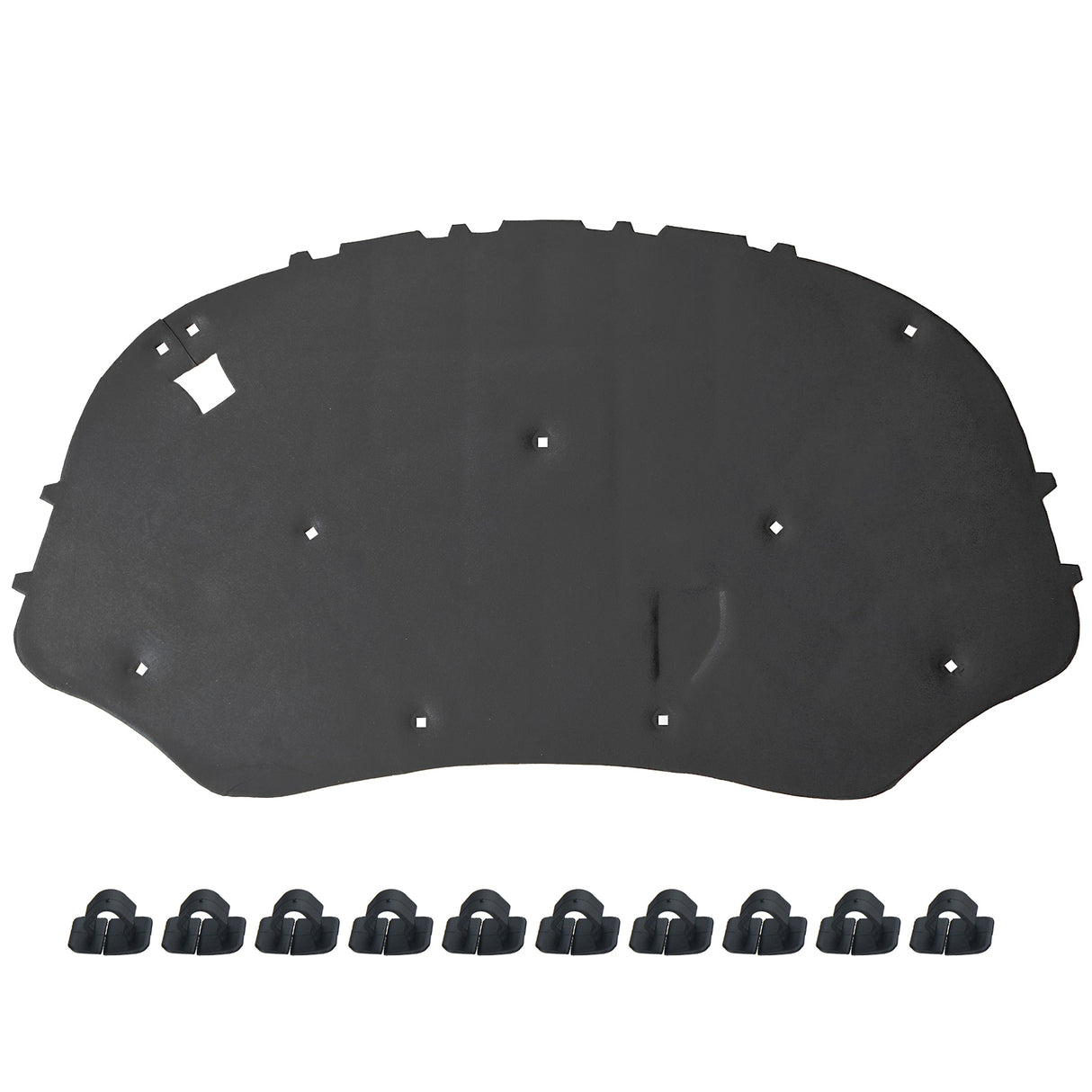 GEPCO Motorhaubendämmung Dämmmatte für VW PASSAT B6 2005-2010 mit Clips