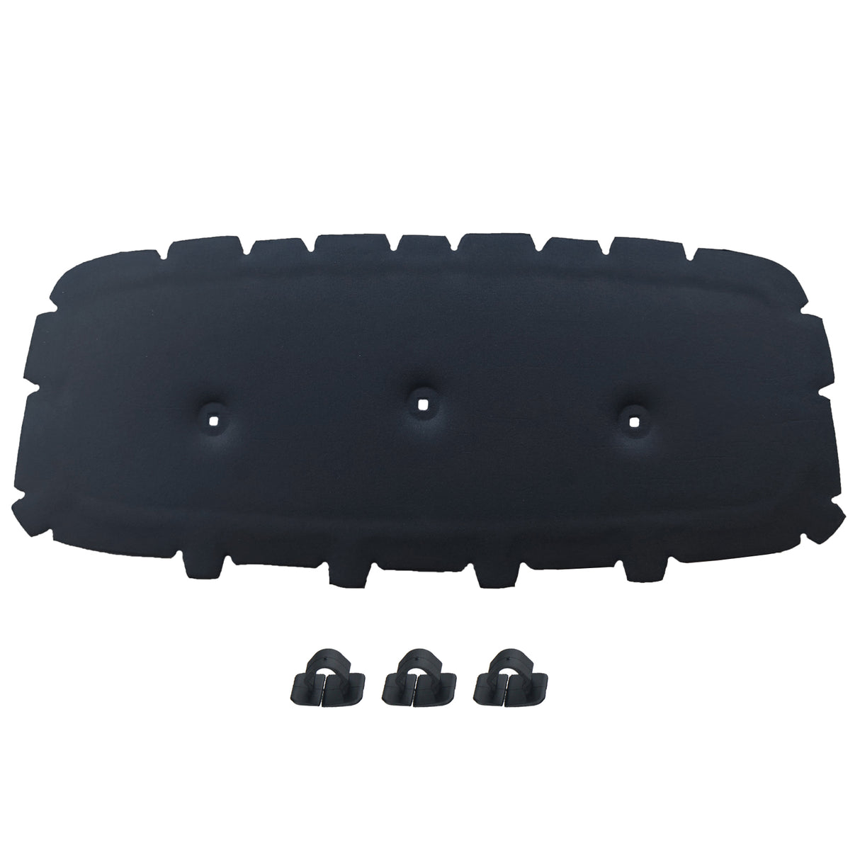 GEPCO Motorhaubendämmung Dämmmatte + Clips für VW POLO MK6 VI AW 2017+ 2G0863831