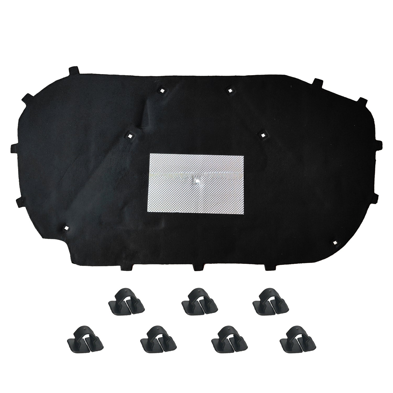 GEPCO Motorhaubendämmung Dämmmatte mit Clips für VW SCIROCCO 2008-2017 1K8863831