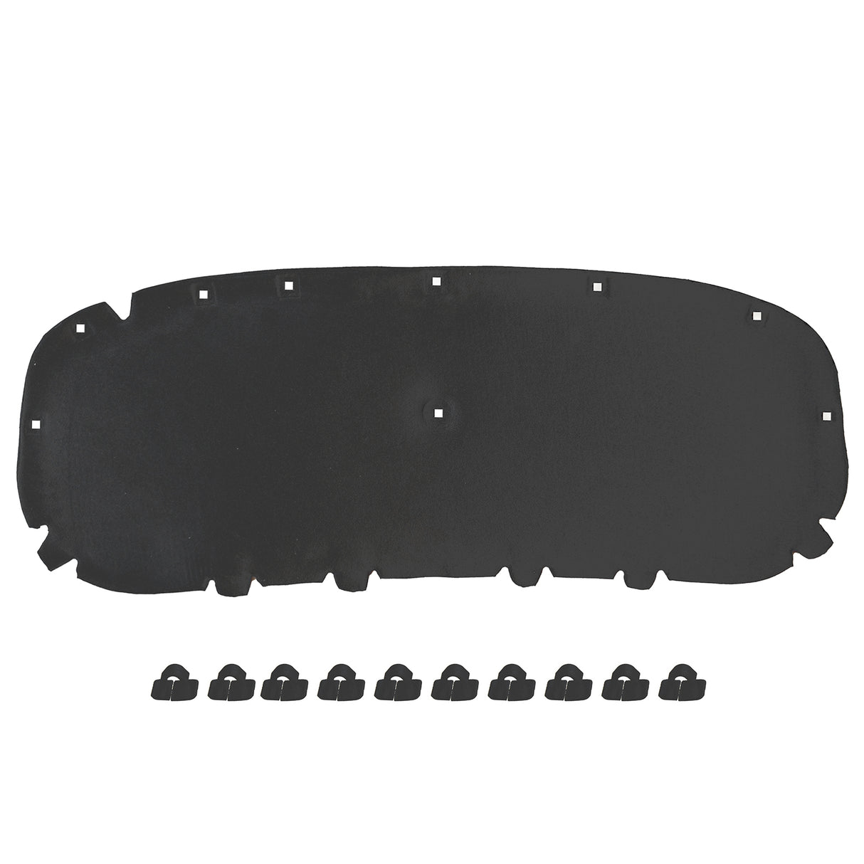 GEPCO Motorhaubendämmung Dämmmatte für VW TOURAN II 5T ab 2015 mit Clips