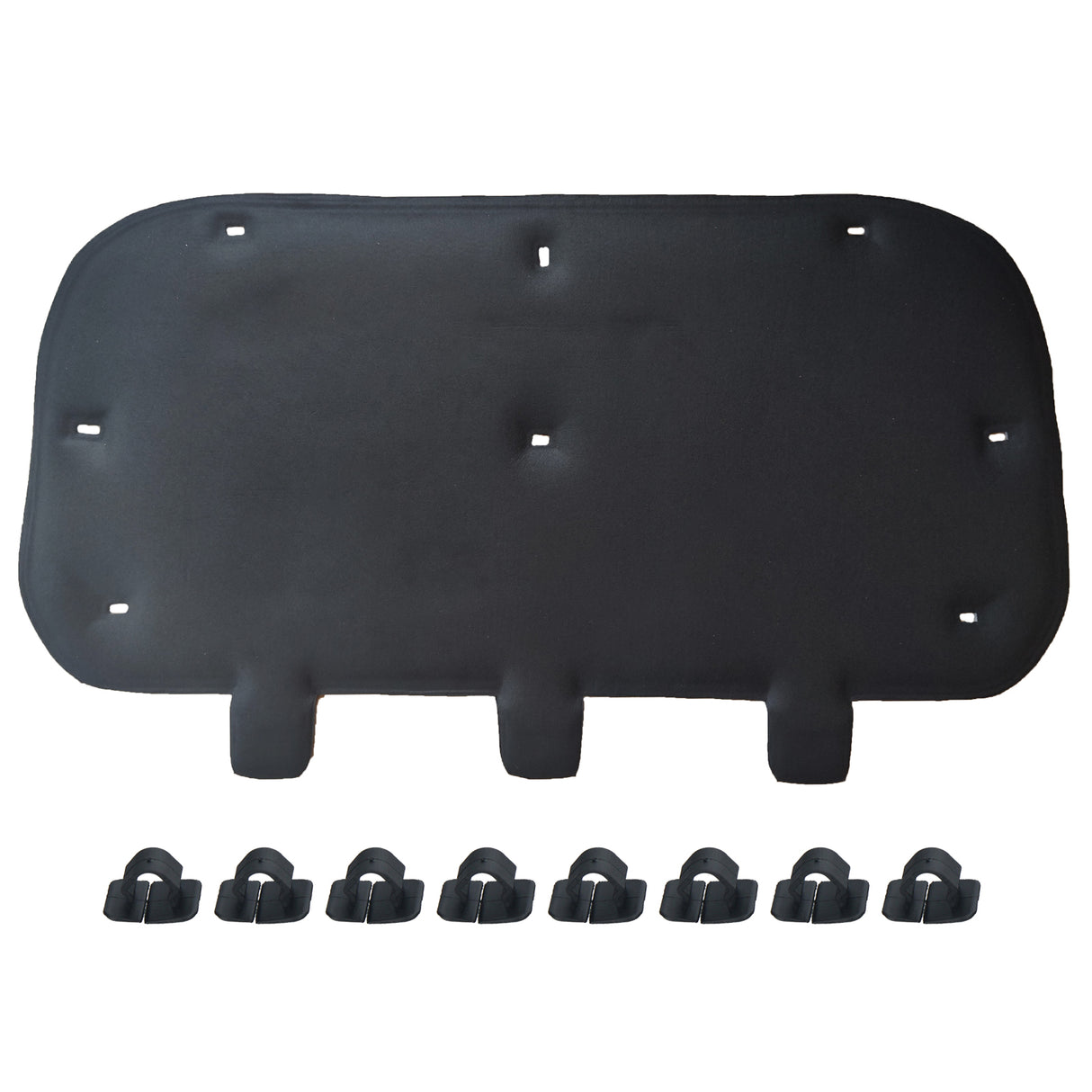 GEPCO Motorhaubendämmung Dämmmatte für VOLVO V60 II S60 III ab 2018 mit Clips