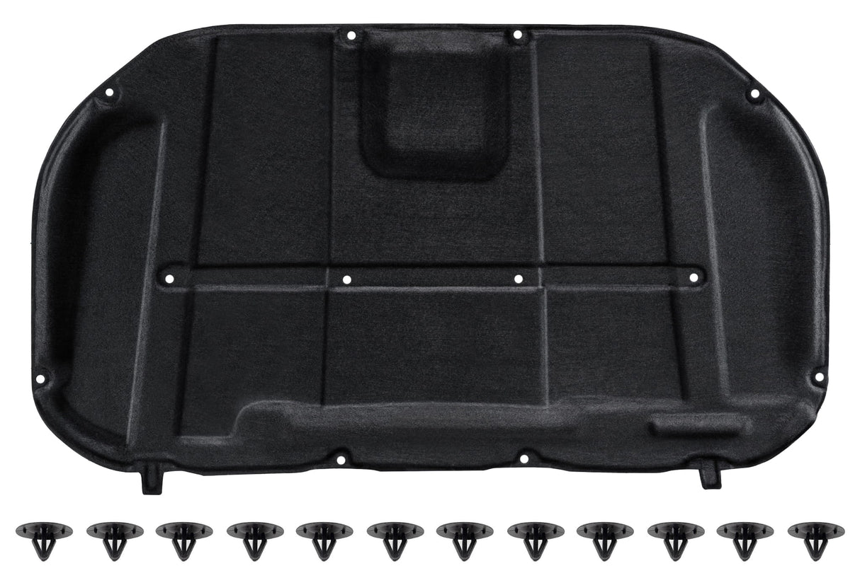 GEPCO Motorhaubendämmung Dämmmatte für TOYOTA HILUX VIII AN120 2015 mit Clips