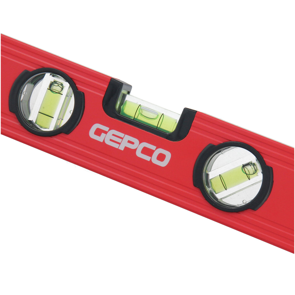 The GEPCO 4-piece spirit level set, including various sizes for versatile use in different applications.