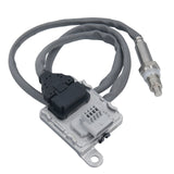 A photo shows a NOX sensor against a blue sky, symbolizing its role in reducing emissions.