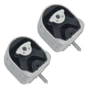 Set of two engine mounts for Mercedes-Benz A and B-Class W169 and W245 models. Complete product view.