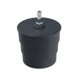Turbo boost leak tester adapter with stepped sizes: 65mm, 70mm, and 75mm. Full product view.