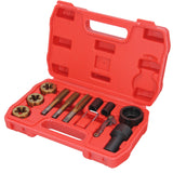 Gewindebohrer Schneideisen Reparatur Satz für Radmuttern und Bolzen 12-tlg