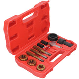 Gewindebohrer Schneideisen Reparatur Satz für Radmuttern und Bolzen 12-tlg