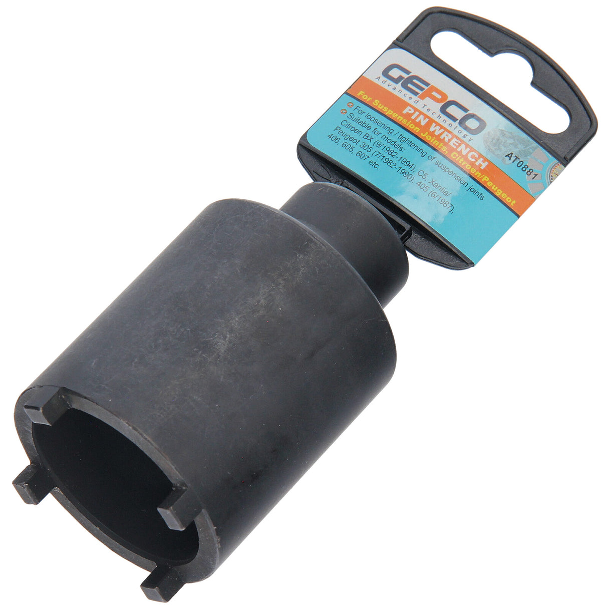 Chiave per giunto sferico GEPCO con dado scanalato per Citroen BX C5 Peugeot 305 405 406