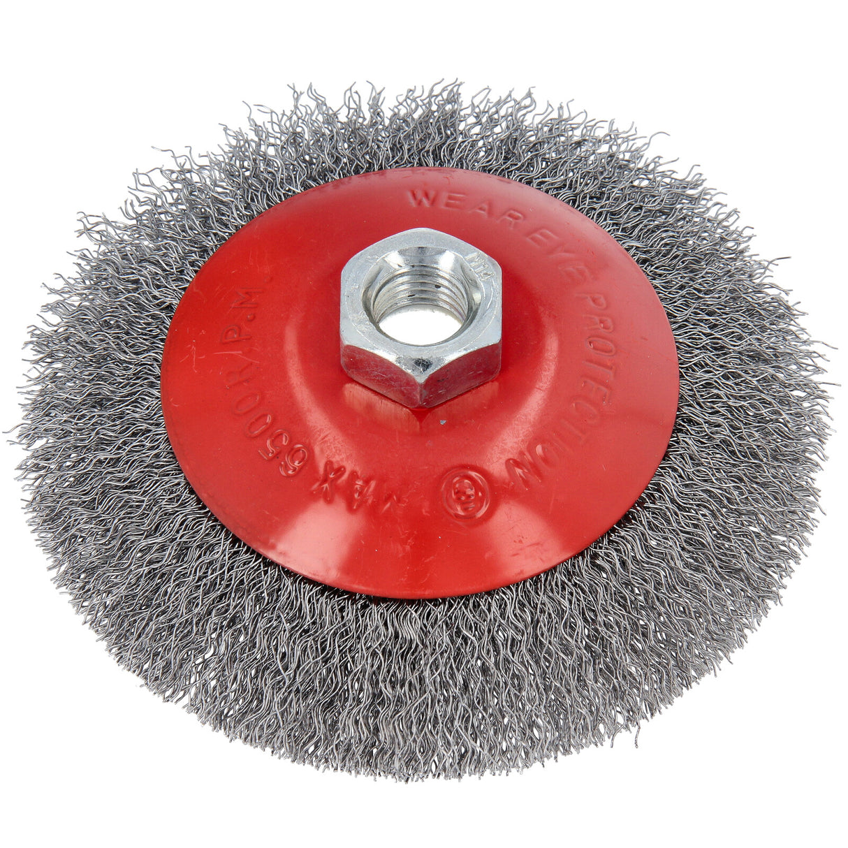 3/5/10 pièces BROSSE MÉTALLIQUE M14 BROSSE CÔNE À NŒUDS POUR MEULEUSE D'ANGLE 125 mm