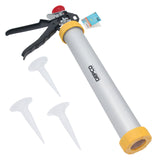 Pistola per cartucce GEPCO in alluminio da 600 ml, siringa per silicone, pistola per silicone, pressa per cartucce