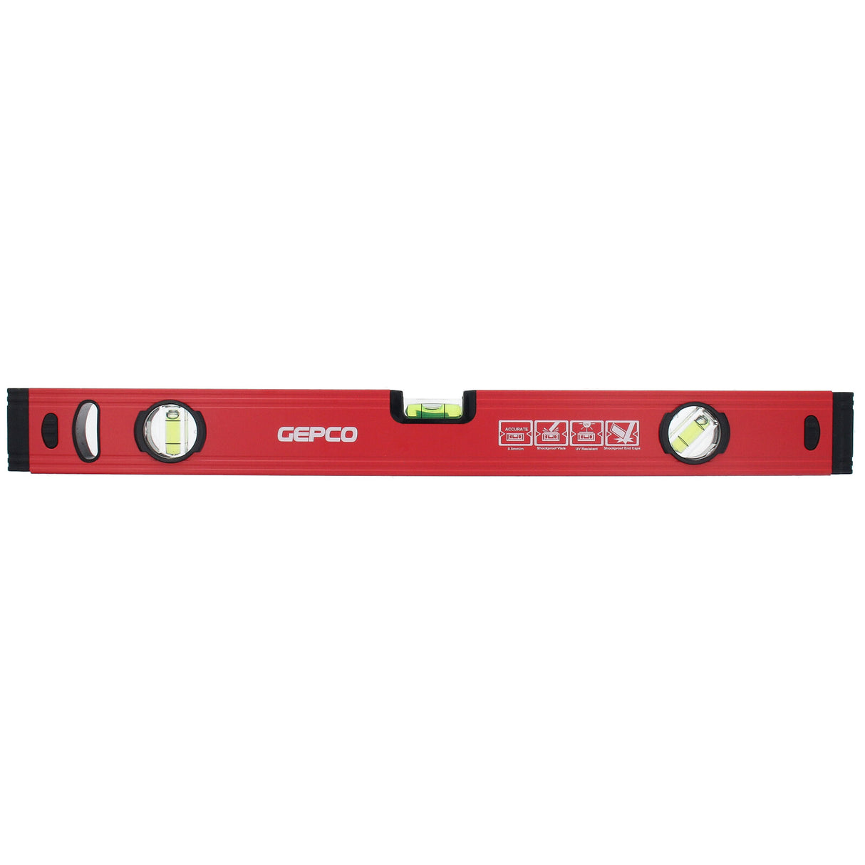 Wasserwaage 30-180 cm Aluminium 1.2 mm Richtwaage Messwaage Bauwaage 3 Libellen