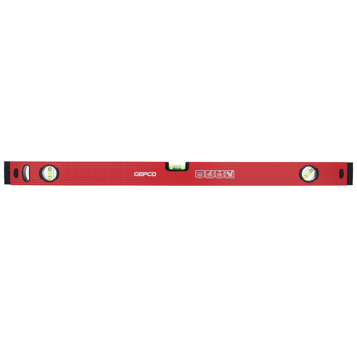Wasserwaage 30-180 cm Aluminium 1.2 mm Richtwaage Messwaage Bauwaage 3 Libellen