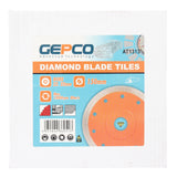 Disque à tronçonner diamanté pour carrelage diamètre 150 mm alésage 22,23 mm