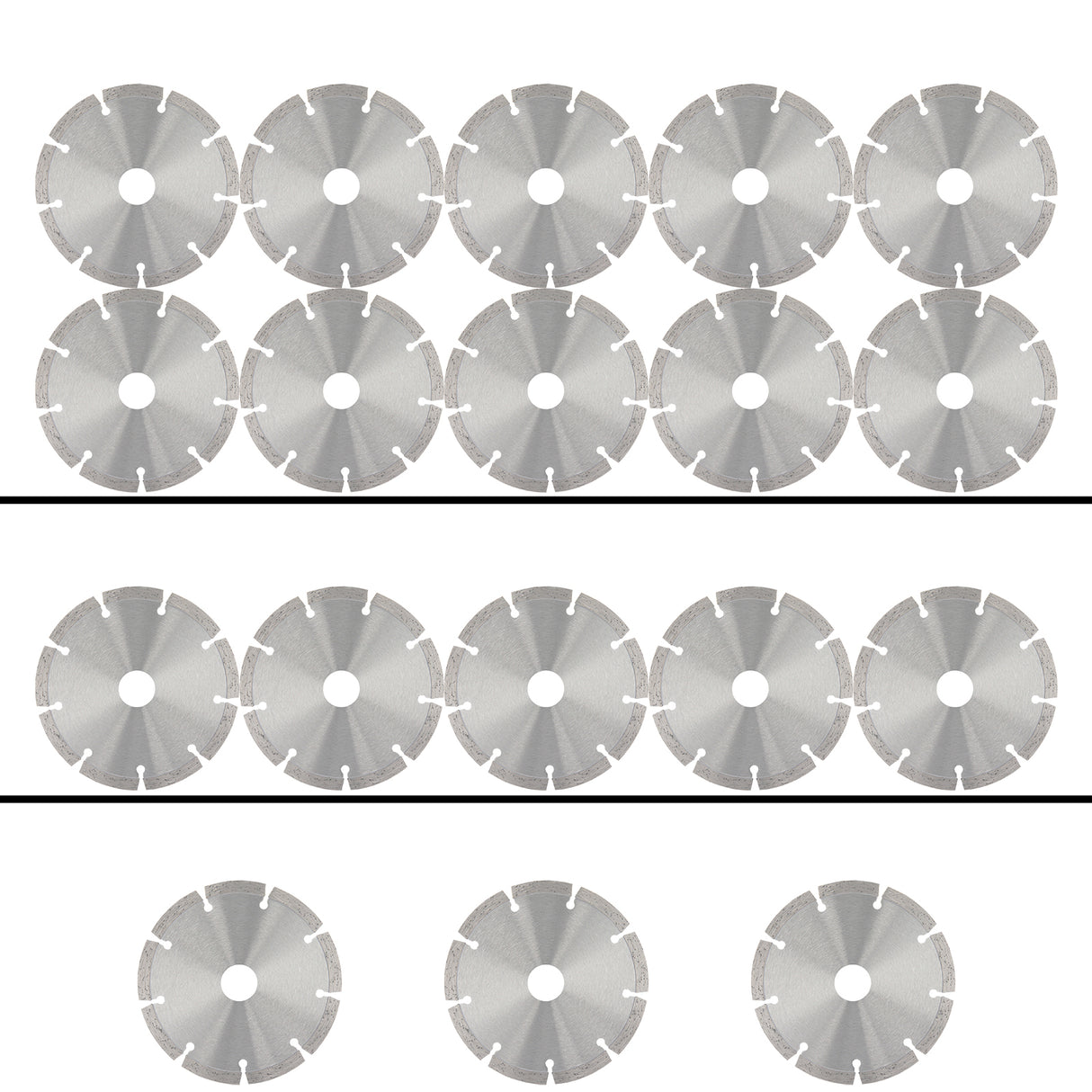 Diamanttrennscheibe Diamantscheibe für Winkelschleifer Durchmesser 125 mm - Universal