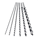6tlg Set Holzbohrer Spiralbohrer Schlangenbohrer Durchmesser 6-25mm Länge 460 mm