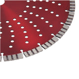 350mm Diamond Blade for Concrete, Stone, Granite - 25.4mm Bore