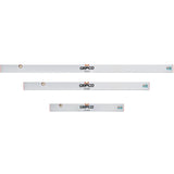 GEPCO Richtlatten 3tlg Set 100-150-200 cm Alu Putzlatten 2 Libellen Wasserwaagen