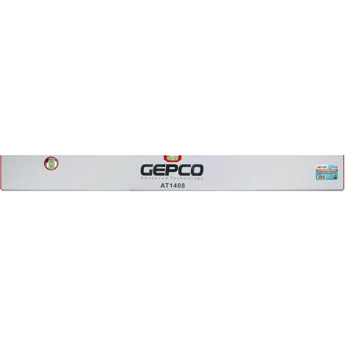 GEPCO Richtlatten 6tlg Set 60-100-120-150-180-200 cm Alu 2 Libellen Wasserwaagen