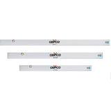 GEPCO Richtlatten 3tlg Set 120-150-180 cm Alu Putzlatten 2 Libellen Wasserwaagen