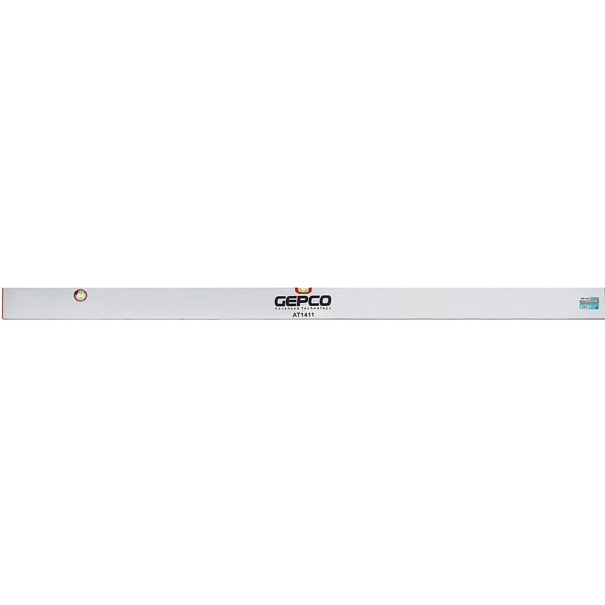 GEPCO Richtlatten 6tlg Set 60-100-120-150-180-200 cm Alu 2 Libellen Wasserwaagen