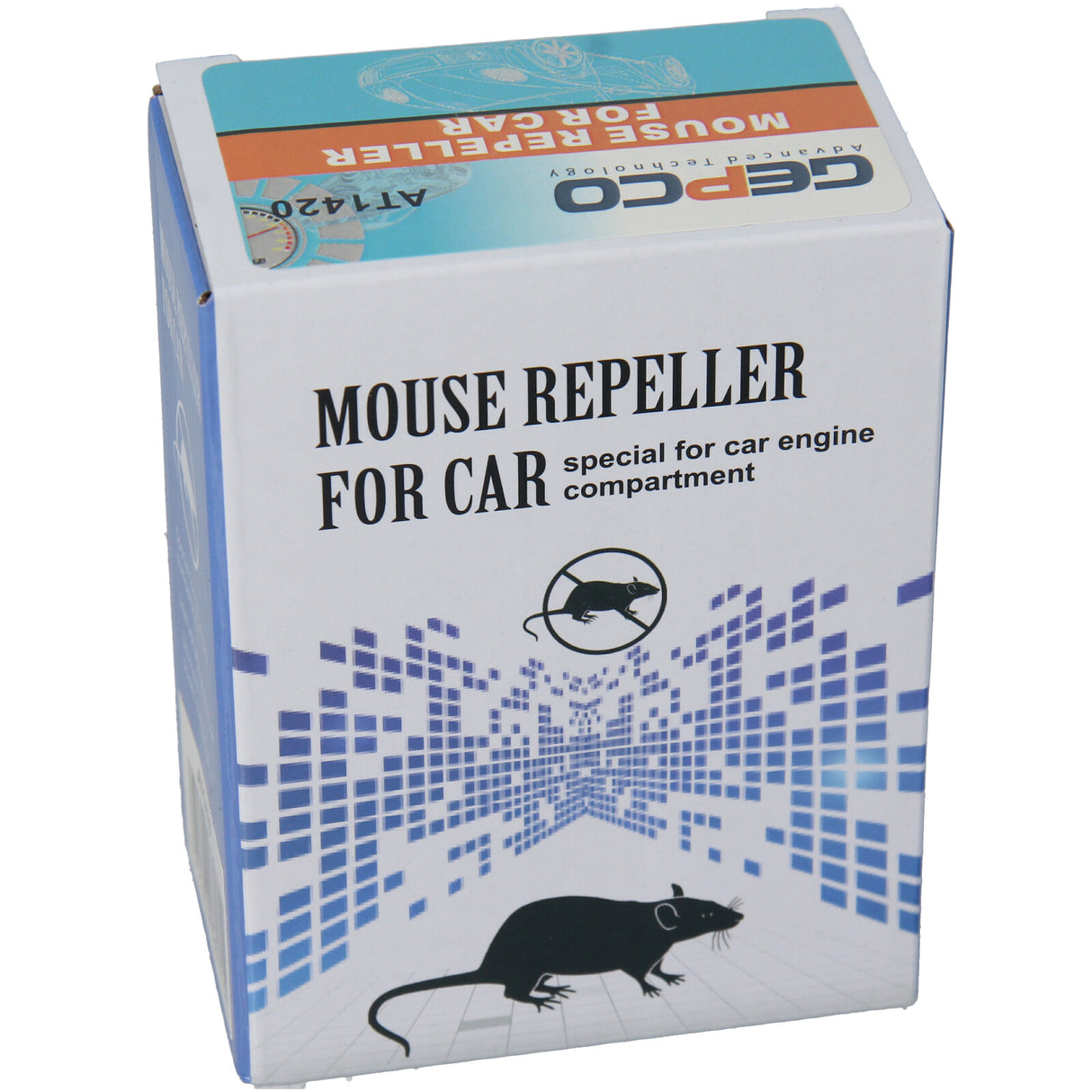 Répulsif électronique à ultrasons pour voiture GEPCO Répulsif pour rats et martres