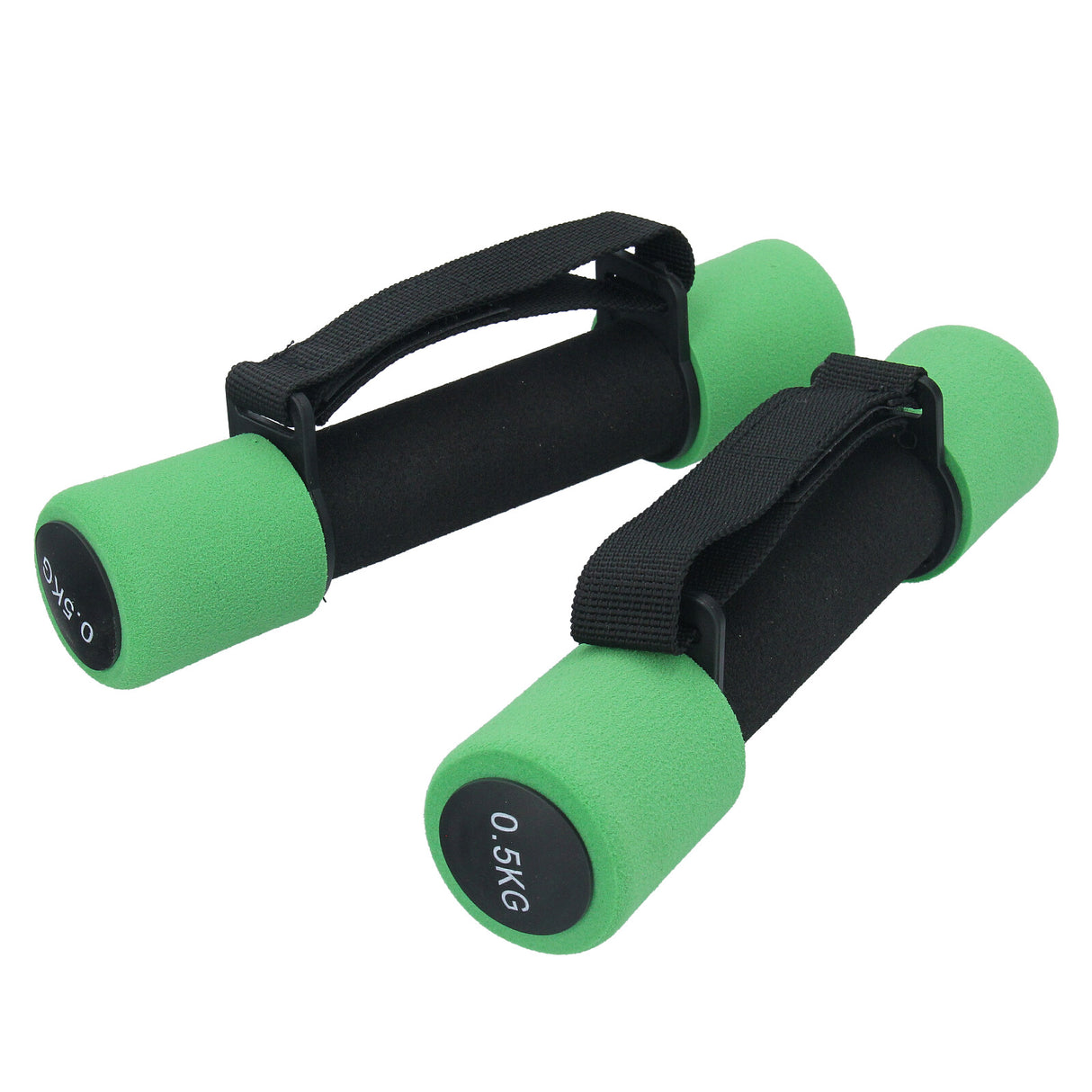 GEPCO Kurzhantel-Set 2x Zusatzgewicht Home-Workout Hantel-Paar Aerobic 0,5-1,5kg