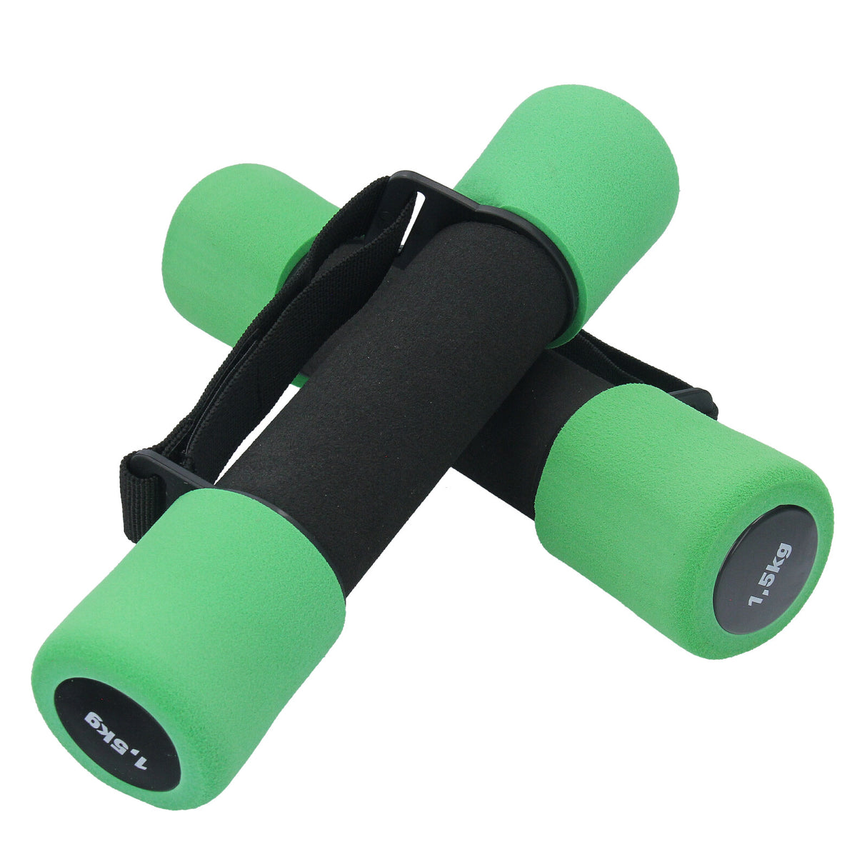 GEPCO Kurzhantel-Set 2x Zusatzgewicht Home-Workout Hantel-Paar Aerobic 0,5-1,5kg