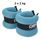 2x Knöchelgewichte Sandsäcke Set Handgelenkgewichte für Laufen 0,5 - 2kg
